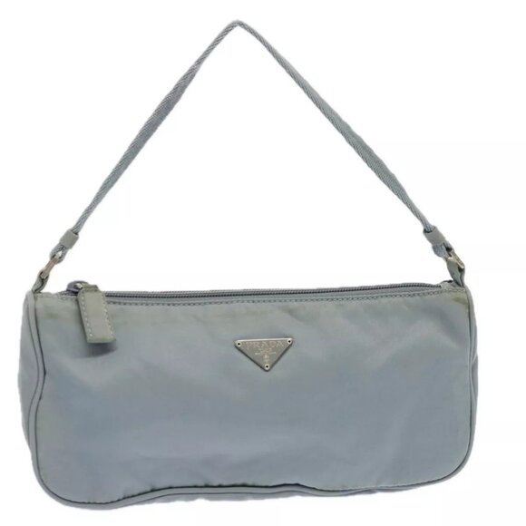 PRADA Accessory Pouch Nylon Blue Auth - Picture 1 of 15